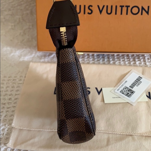 Louis Vuitton Mini Pochette Accessories Ebene - Picture 7 of 13